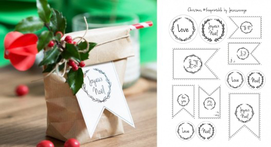 Etichette Per Regali Di Natale Da Stampare.Etichette Natalizie Da Stampare Gratis Designbuzz It