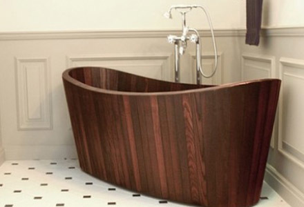 Vasca da bagno in legno Khis Bath